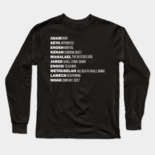 The Plan of GOD Long Sleeve T-Shirt